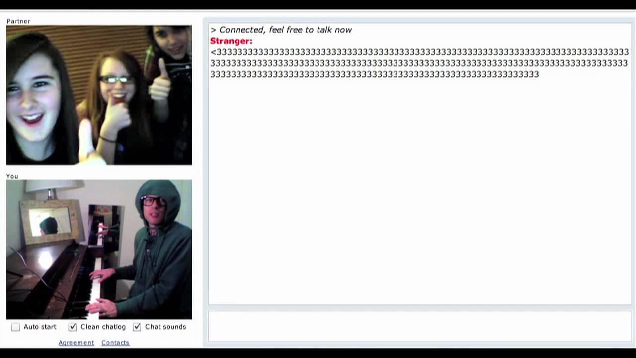 In chatroulette problems sign How to