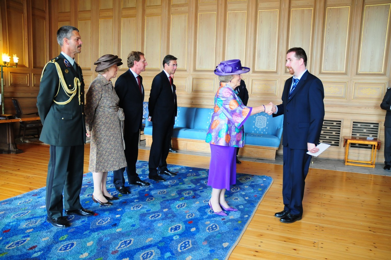 Meeting Queen Beatrix
