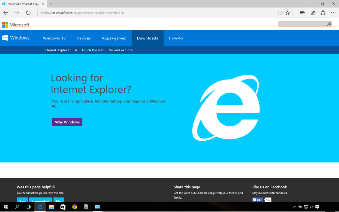 microsoft edge and version IE6 free download